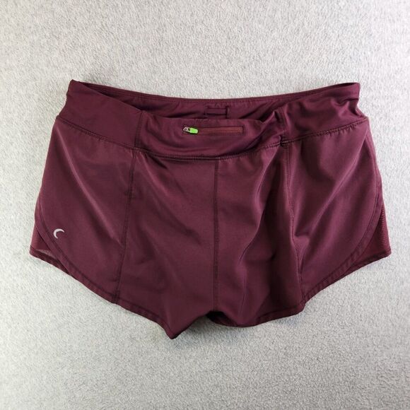 Zyia Active Shorts Womens XXL Red Brief Zip Pocket Drawstring Running Training - Picture 12 of 13